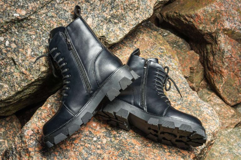 bottine style rangers femme