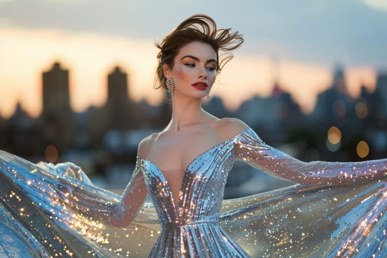 Brillez de mille feux avec la robe de soirée en sequin parfaite
