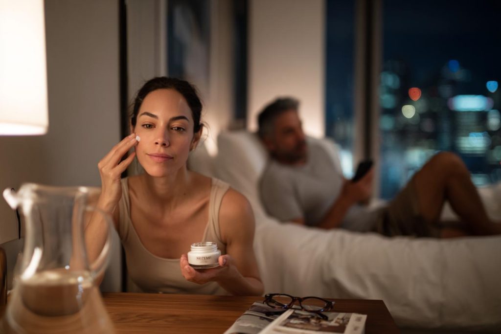 cremes nuit helena rubinstein jarres et textures