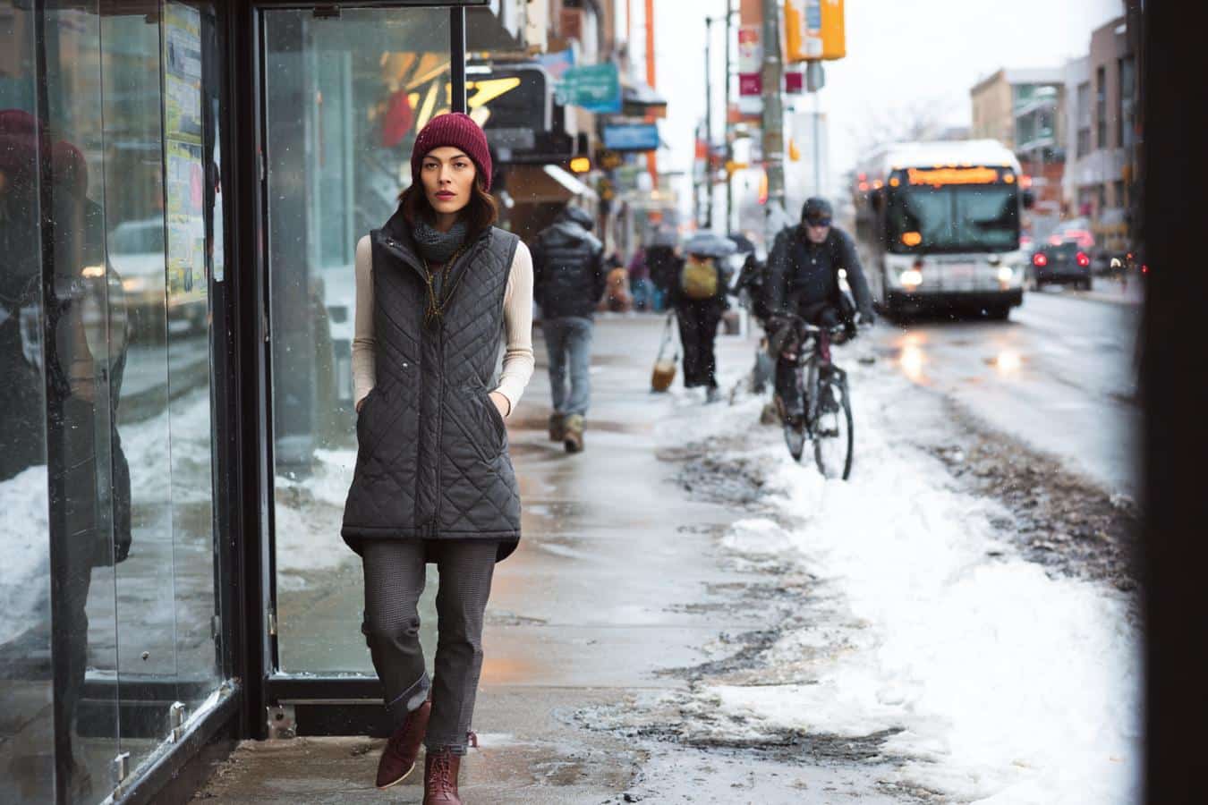 doudoune sans manche chauffante femme