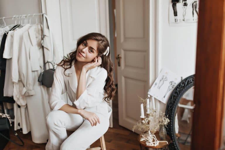 femme pantalon blanc sous vetement