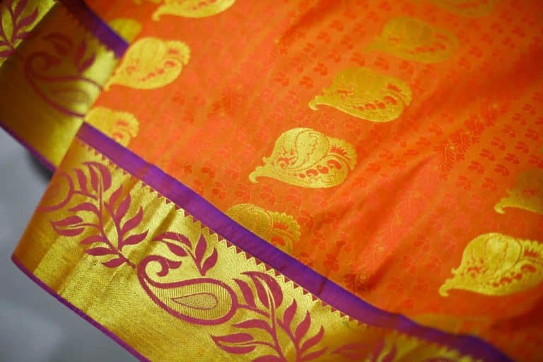 indian traditional wedding saree