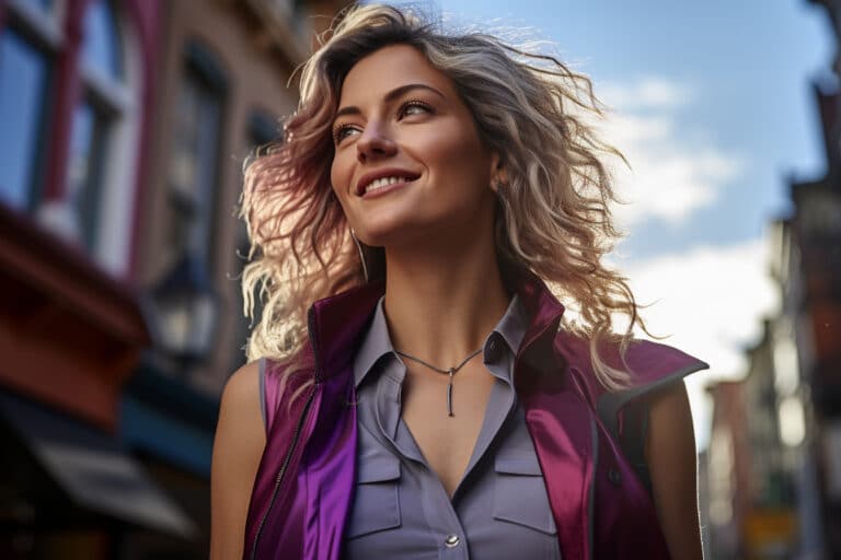 La doudoune sans manche brillante femme : alliance parfaite entre style et praticité