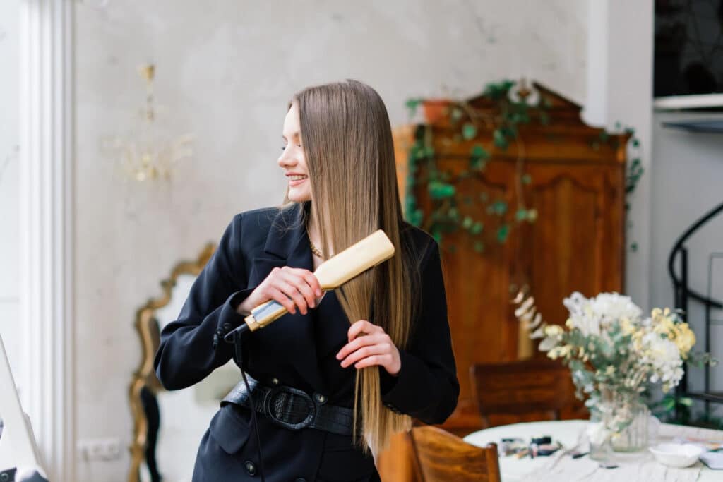 lisseur boucleur vapeur professionnel