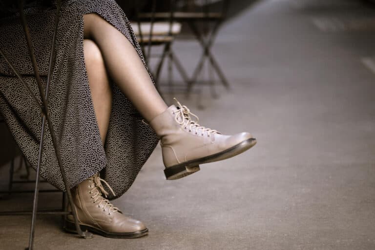 porter bottes ou bottines avec robe