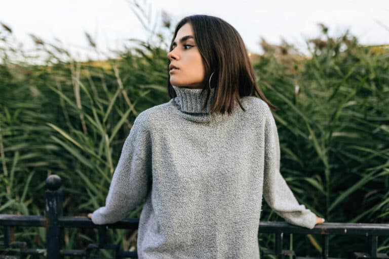 pull avec zip femme