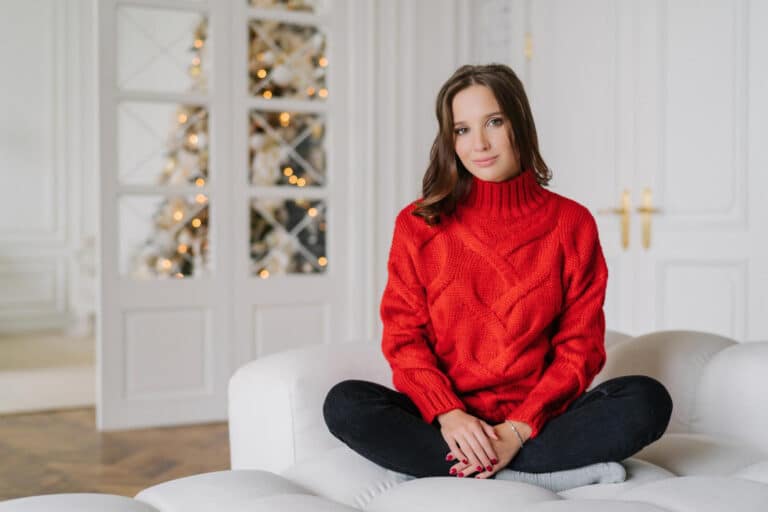 pull mohair femme