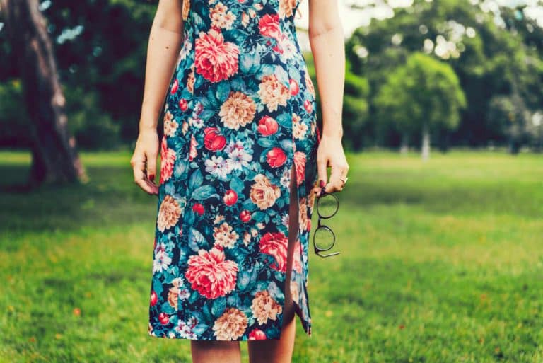 robe longue fleurie printemps tendance