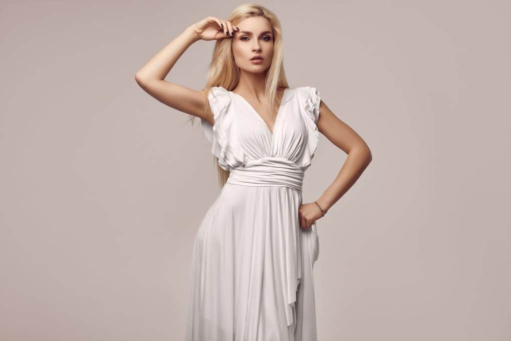 robe sans manches