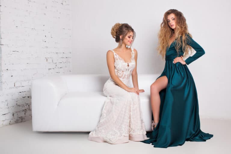robe soirée fente
