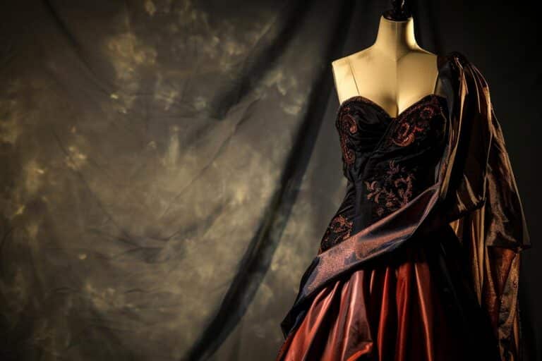 robe soiree tissu ideal