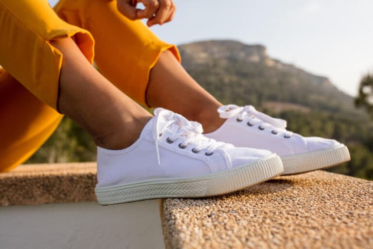 sneakers femme cuir souple