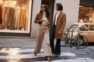 tendance pantalon wide leg retro