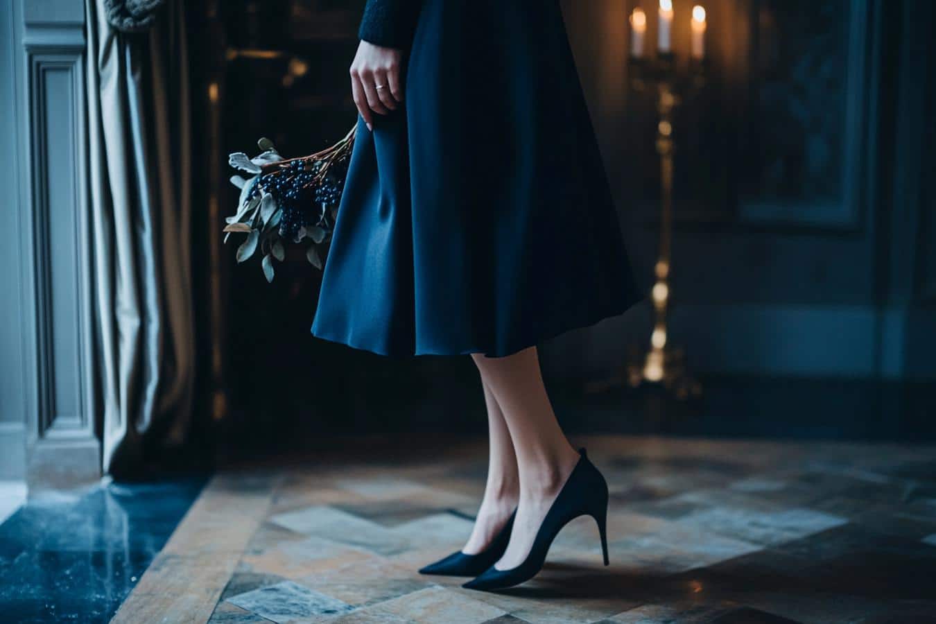 tenue elegante mariage hiver