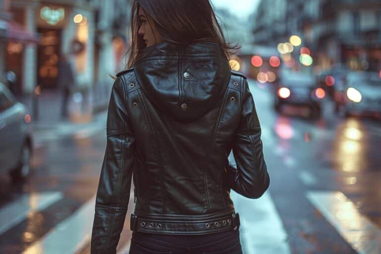 Trouvez le blouson en cuir pour femme avec capuche parfait pour votre style